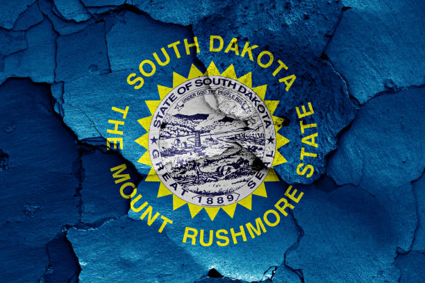 South Dakota Eyalet Bayrağı Fotoğraflar Stok Fotoğraf, Resimler ve  Görseller - iStock