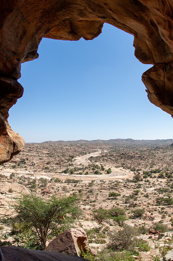 Landscape around Laas Geel, Somaliland