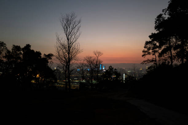 See the city in the mountains