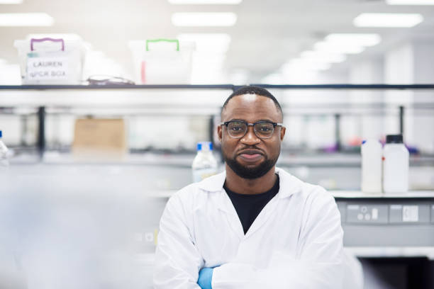 istock Shot of a young male lab technician at work 1326893022