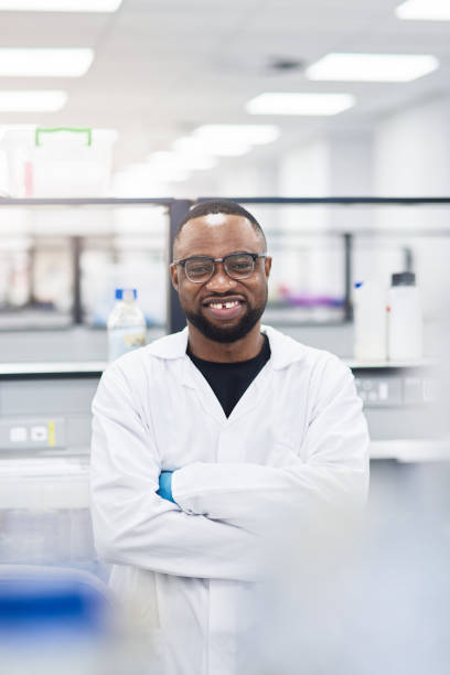 istock Shot of a young male lab technician at work 1326893026