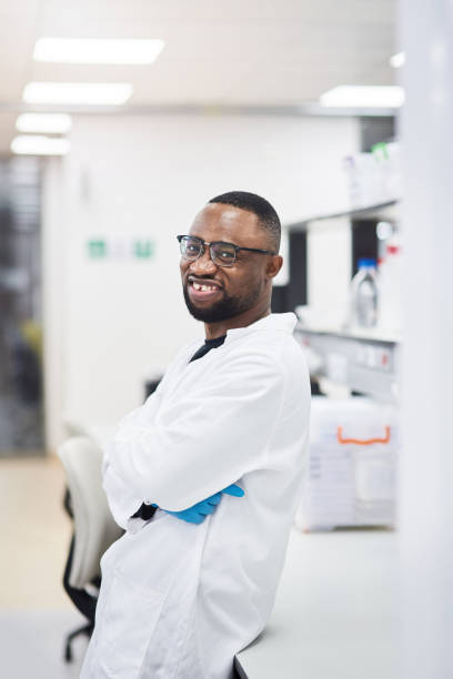 istock Shot of a young male lab technician at work 1326893028