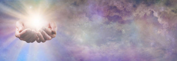 istock Heavenly Life Force Concept sky Banner 1326904984