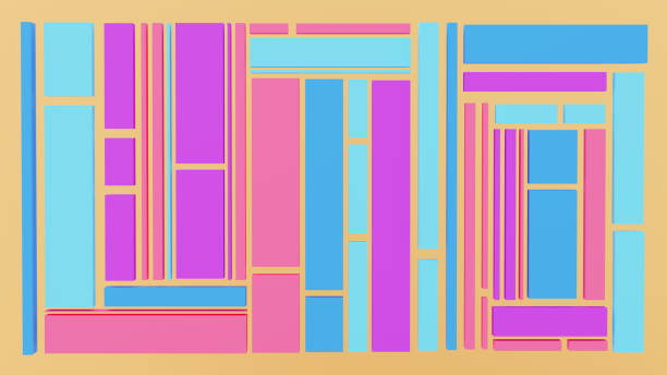 istock 3D illustration of multiple rectangles formaing an abstract baclgrpund 1326911887