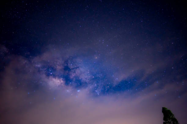 istock milky way galaxy on night sky background 1326921415