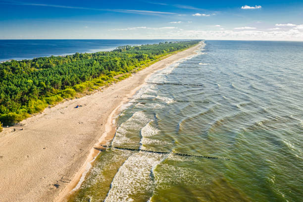 istock Beach on peninsula Hel on Baltic Sea. 1326925423
