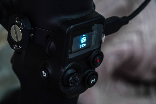 istock gimbal is charging camera and video equipment 1326929630