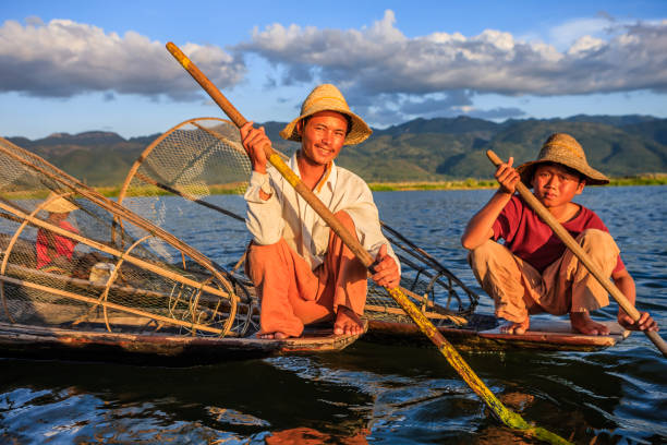 istock Fishermen on Inle Lake, Myanmar 1326931754