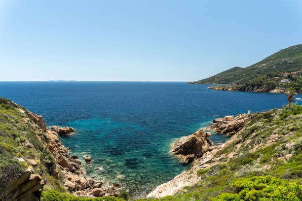 istock Giglio Island, Tuscan archipelago. Crystal clear water 1326955566