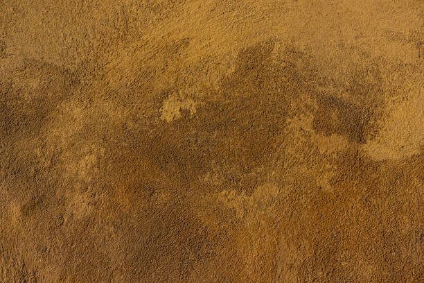 istock Brown new cement plaster of the wall. 1326961502