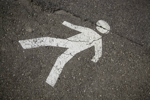 istock Pedestrian signal on the asphalt 1326967521