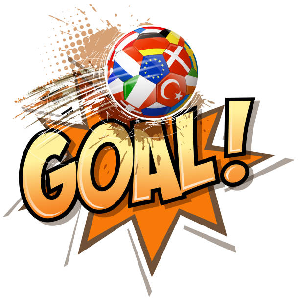 competition goal Drawn of vector competition soccer goal. This file of transparent and created by illustrator CS6. italy soccer stock illustrations