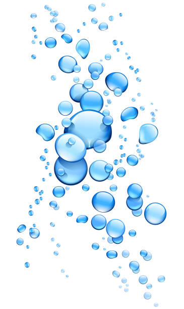 수중 - splashing water wave drop stock illustrations