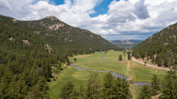 istock Aerial view South Platte River Valley 1326974498
