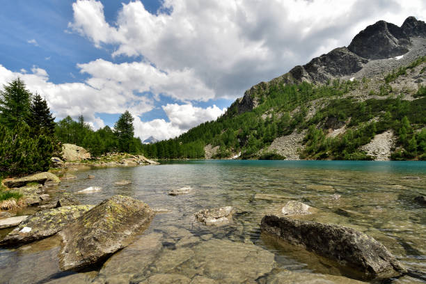 istock Reflections over Lagazzuolo lake 1326975558