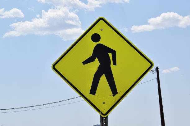 istock Ped Crossing Sign 1326979203