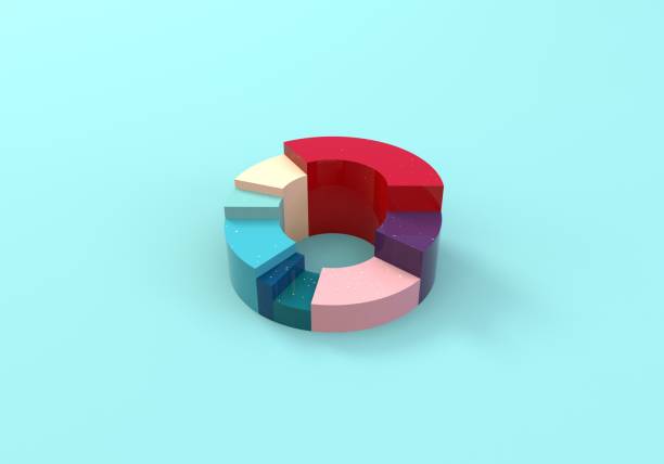 istock Multicolored pie chart - stock photo 1326979436