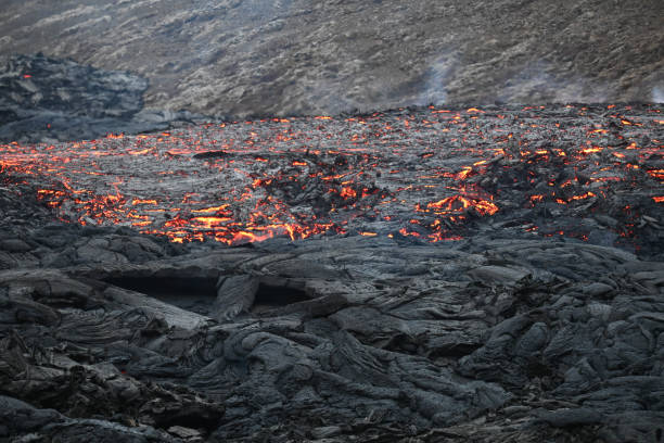 istock Lava Plane and Magma 1326983935