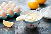 Homemade lemon cream or curd