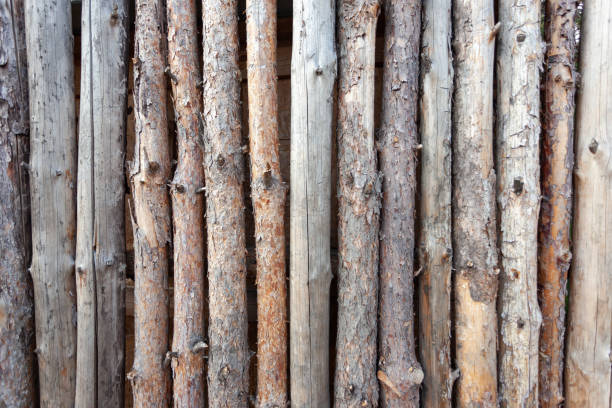 istock log fence, frequencies, place under text, use as background or texture 1326989372