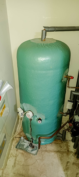 An immersion boiler tank being one of the more old fashioned ways of heating and storing water for properties.
