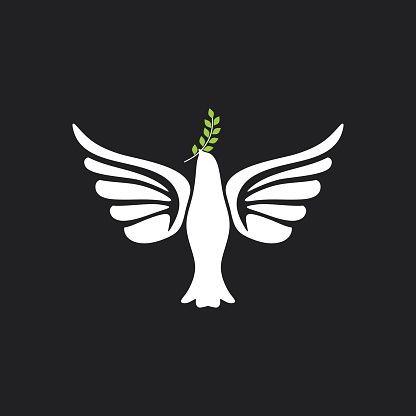 The dove is a symbol of purity, holiness and peace. The olive branch is a symbol of well-being and God's faithfulness, a reward for obedience.