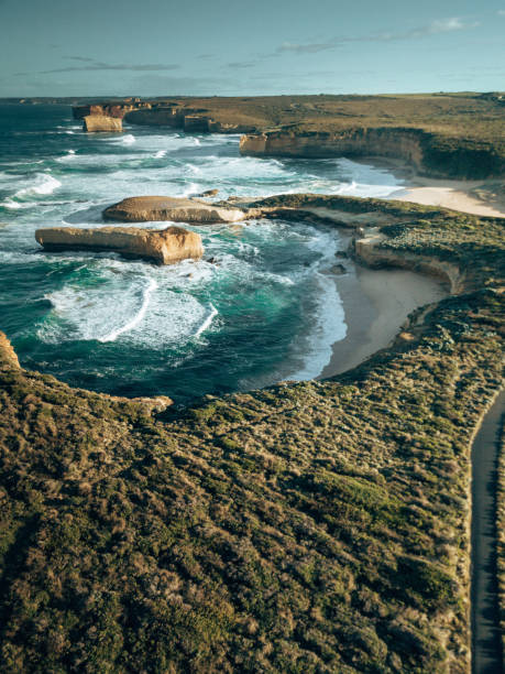 istock Australian great ocean road coastline 1326996642