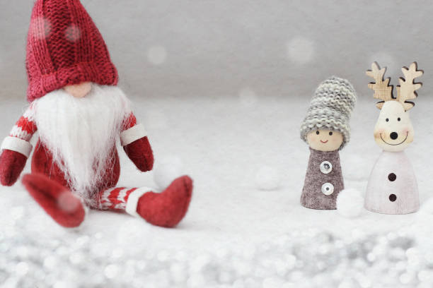 istock A child with a smile when Santa Claus came 1327001901