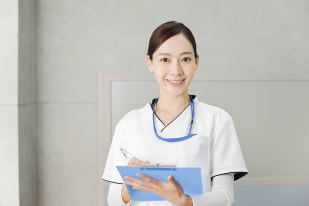 istock Women working in medical institutions and geriatric facilities 1327003270