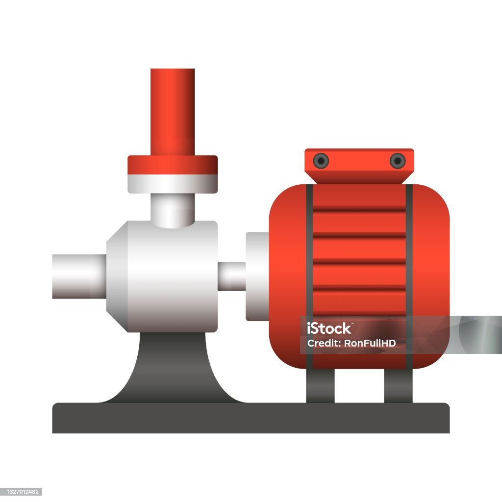 Pomp Vector Water Pump Vector Illustration Design Isolated On White Background For ...