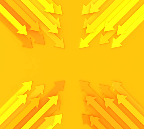 istock Arrows in Colorful Background 1327014131