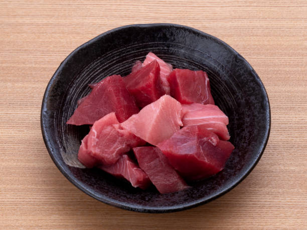 istock Sashimi of natural bluefin tuna 1327016277