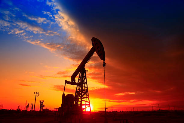 istock The oil pump, industrial equipment 1327017700