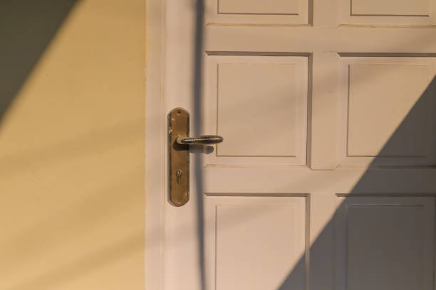 istock The door was close 1327035317