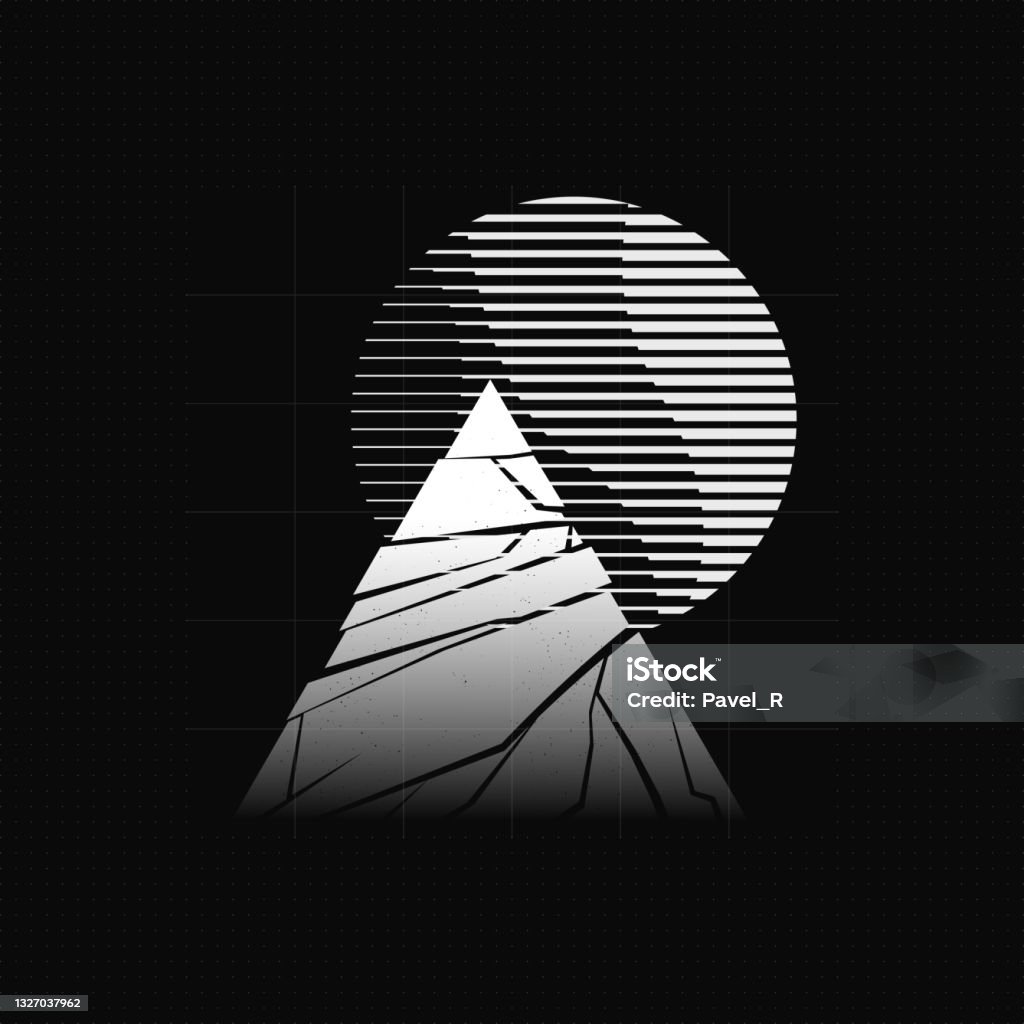 Black Color Technology Background Digital Visualization Of Science ...