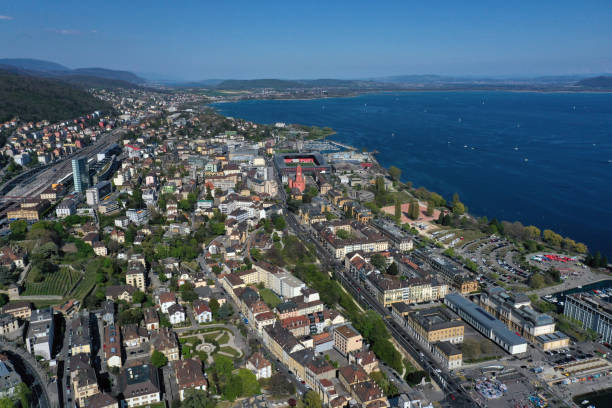 istock Neuchatel - Neuenburg with Lake 1327043062