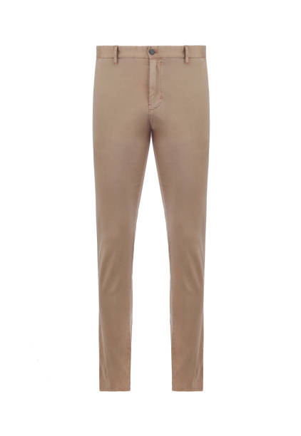 istock Brown classic men's trousers 1327045274