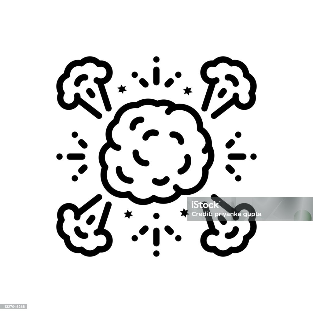 Explode Implode Stock Illustration - Download Image Now - Dynamite ...
