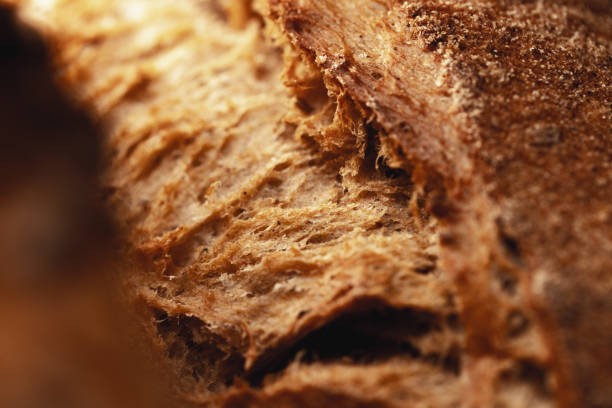 istock Macro shot of freshly baked bread loaf 1327050966