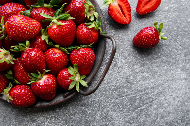 istock Fresh ripe delicious strawberries 1327051536