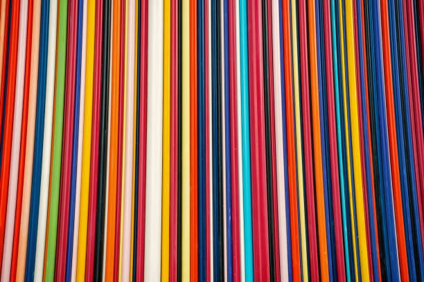 colorful lines abstract art background or texture