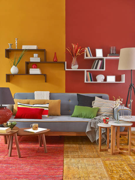 istock home living room style with design 1327056357