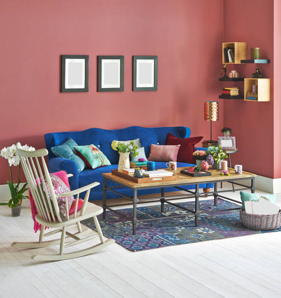 istock modern home interior living room style with design 1327056616