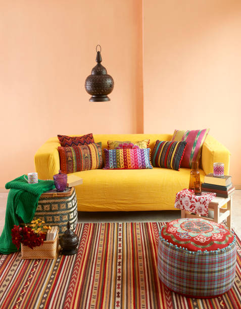 istock modern home interior living room style with design 1327057711