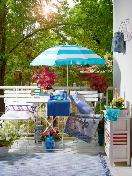 istock modern home garden style with design 1327057795