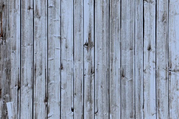 istock Old Wood background close-up, light blue color. 1327063916