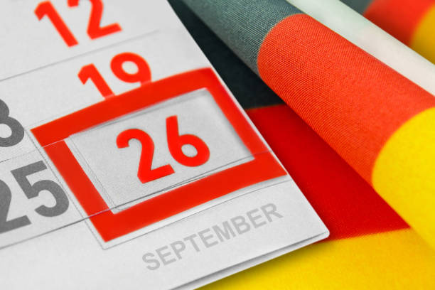 Elections September 26  2021 and German Flag