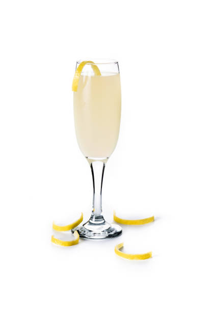 istock French 75 cocktail in glass 1327071088