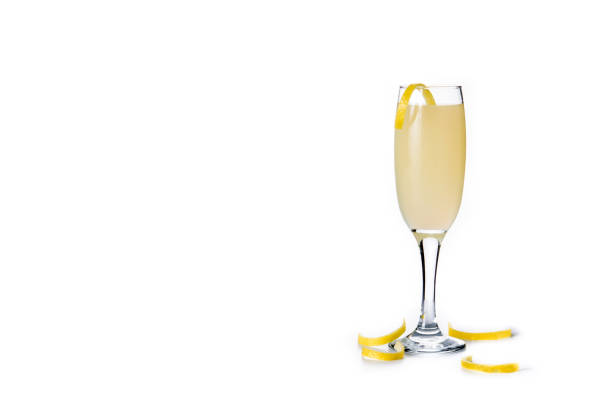 istock French 75 cocktail in glass 1327071094