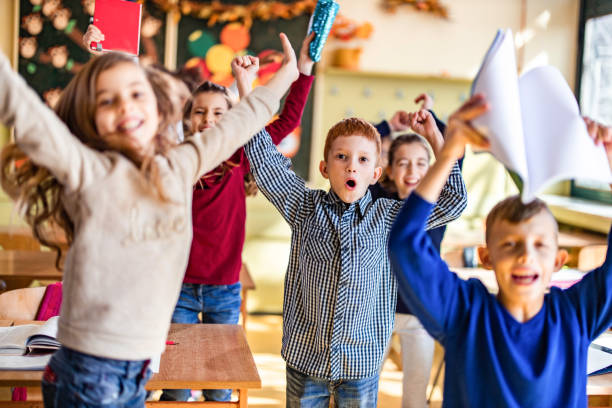 istock The school is finally over! 1327072107